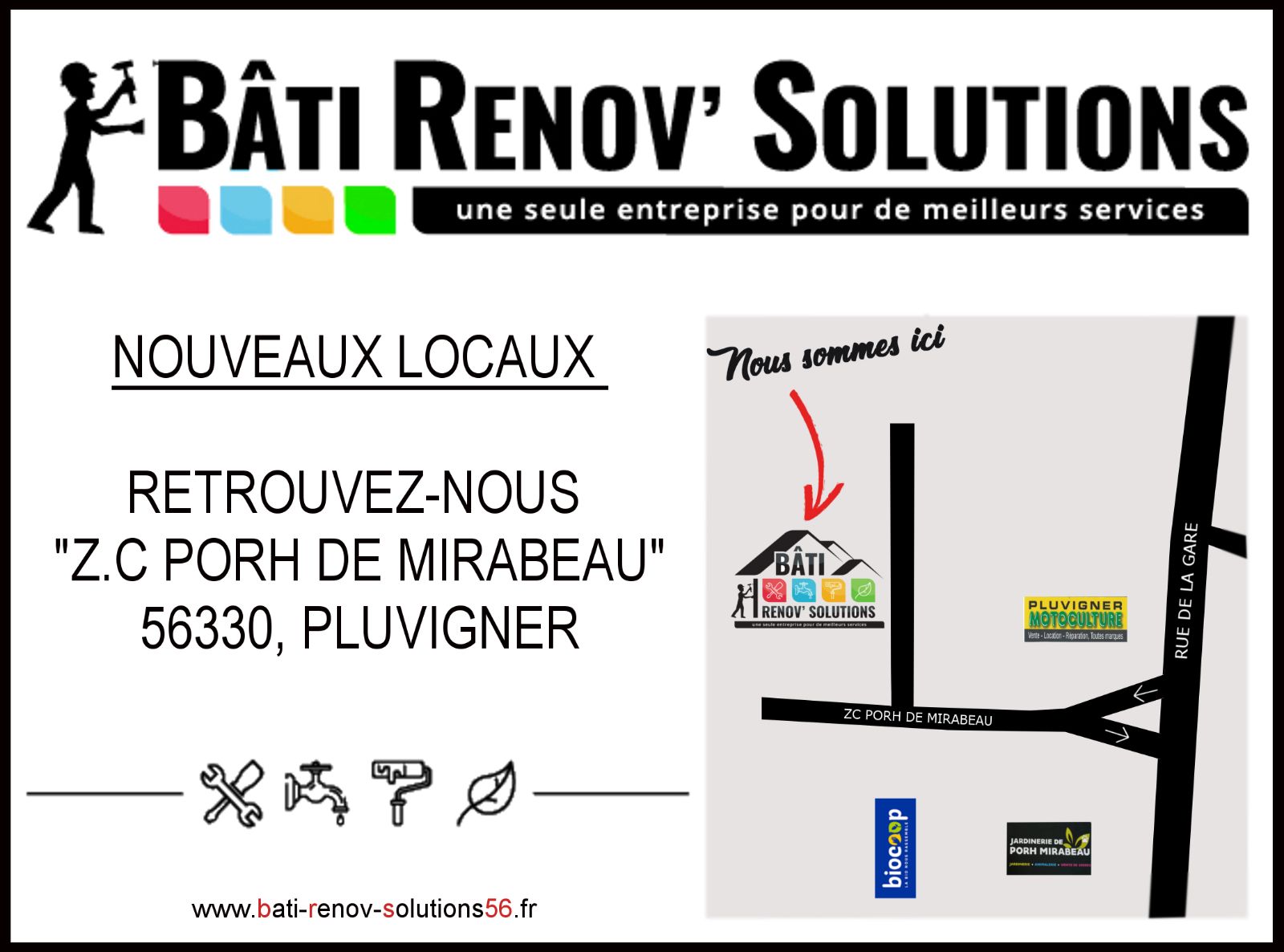 Bati Renov Solutions 56 Plaquiste Auray BATI RENOV SOLUTIONS DEMENAGEMENT