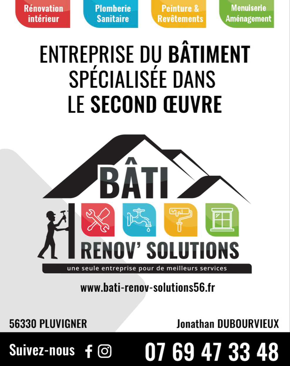 Bati Renov Solutions 56 Plaquiste Auray PUB PLUV 2026